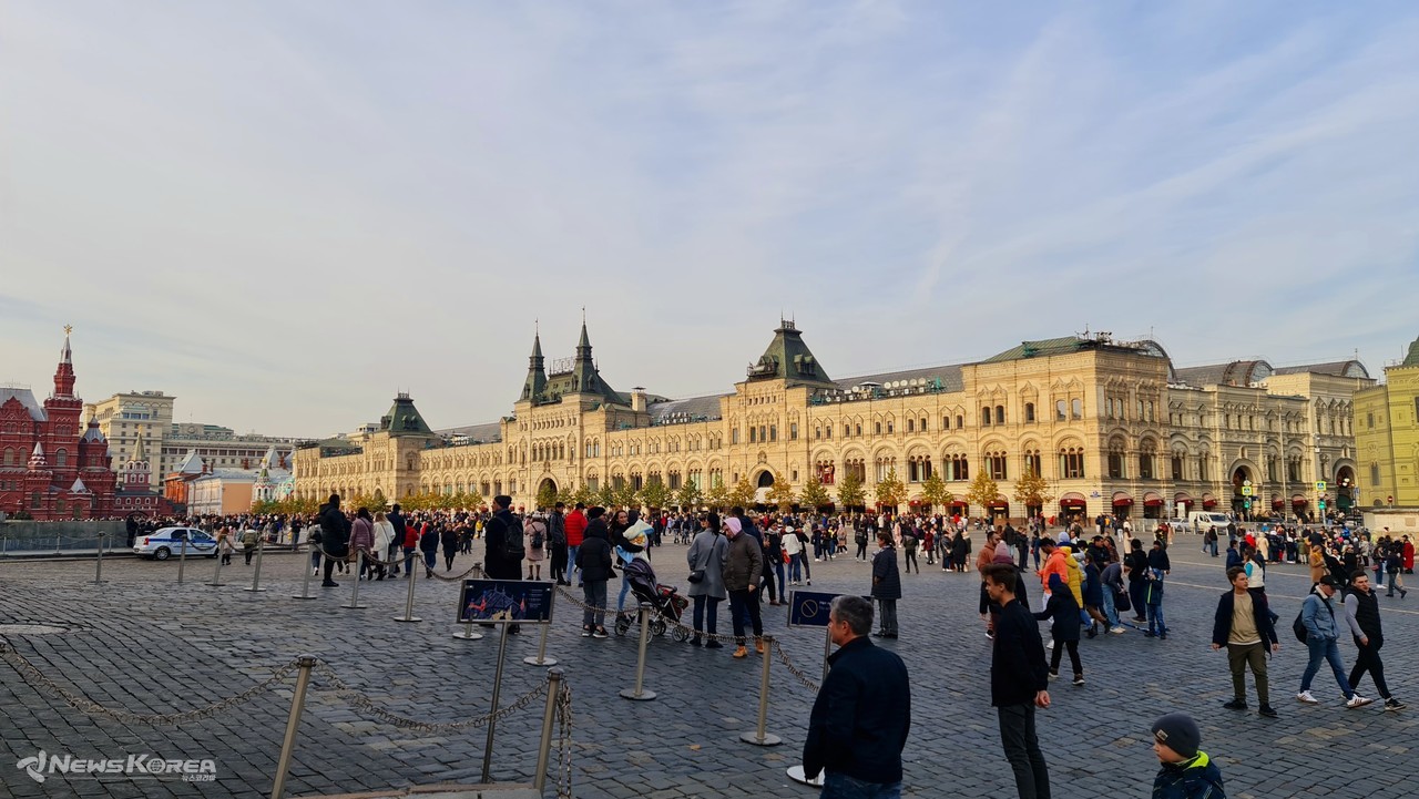 모스크바 붉은광장 @뉴스코리아 안정현 특파원
