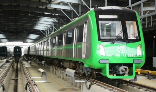 하노이 도시철도 시범운행 @ 하노이 도시철도 홈피 캡쳐