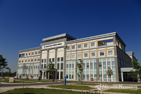 ▲우즈베키스탄 국립아동병원 전경-@뉴스코리아 신현권 특파원