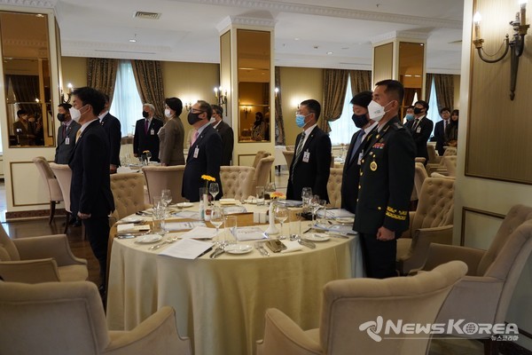 ▲출범식 국민의례- @뉴스코리아 신현권 특파원