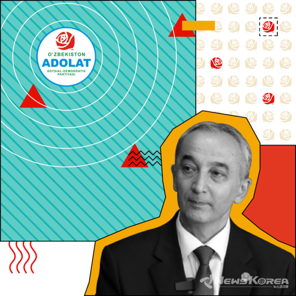 바흐롬 압두칼리모프 우즈베키스탄 사회민주당 후보 "아돌라트“Bakhrom AbdukhalimovCandidate from the Social Democratic Party of Uzbekistan "Adolat"