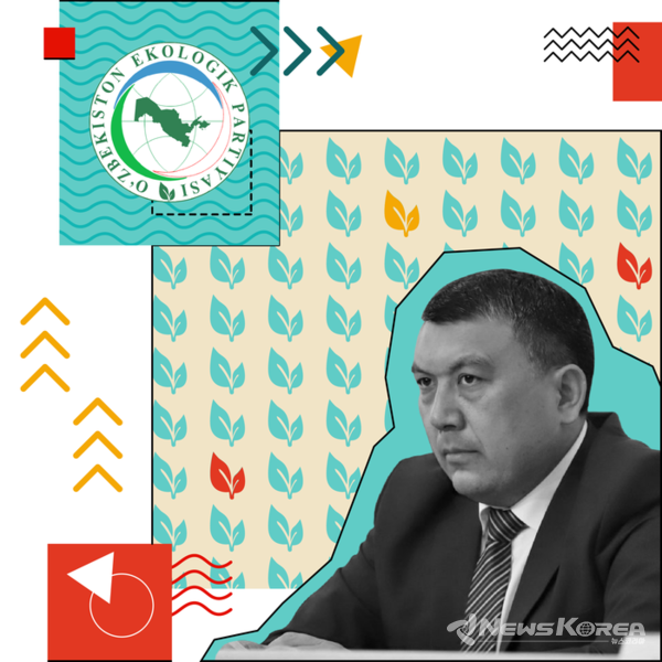 나르줄로 오블로무로도프 우즈베키스탄 생태당 후보Narzullo OblomurodovCandidate from the Ecological Party of Uzbekistan