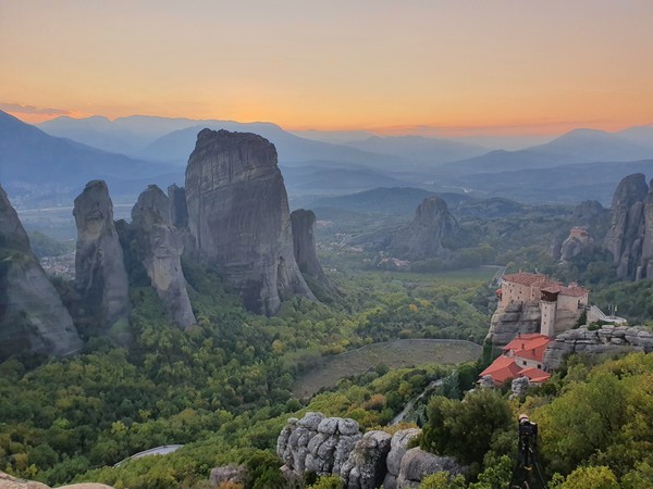 메테오라(그리스). @뉴스코리아 임성택 특파원.