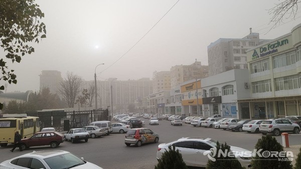 ▲한국동포들이 많이 거주하고 있는 타슈켄트 가스피탈리 지역-@뉴스코리아 신현권특파원