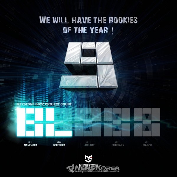  (사진 및 이미지 : 키스톤보이즈 데뷔 타임테이블. 키스톤엔터테인먼트 제공)