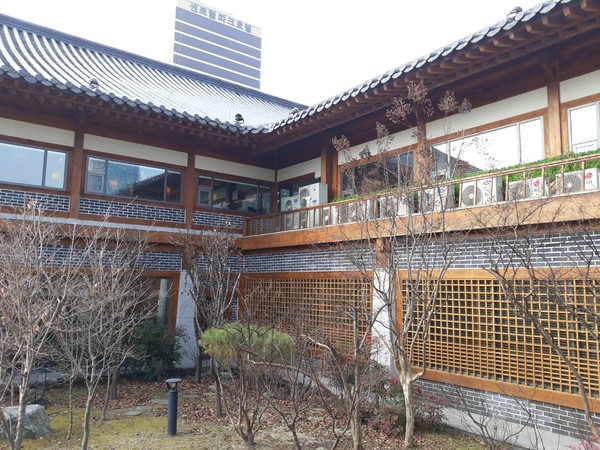 센트럴 파크 내의 한옥마을 @뉴스코리아 임수현 대학생 기자