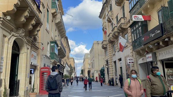 몰타 세인트줄리엉스의 거리 @뉴스코리아 정수현 대학생 특파원