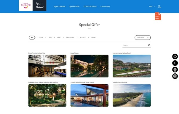  B2C를 위한 Again Thailand 오픈  (사진 : 태국관광청 한국사무소)