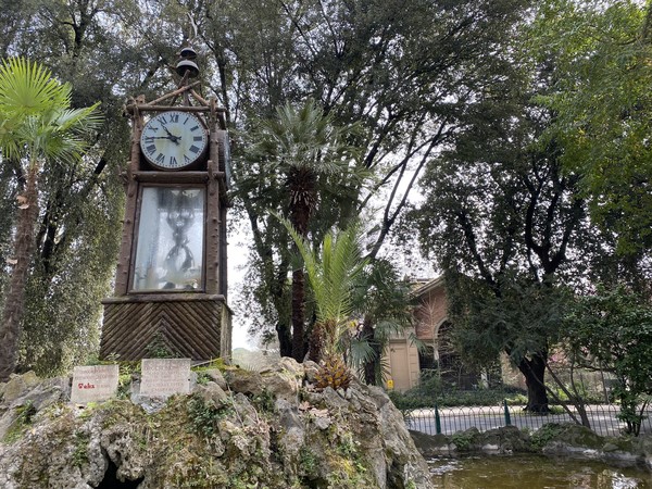 이탈리아 로마 보르게세 공원에 있는 시계 @뉴스코리아 김민정 특파원