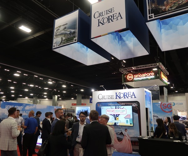 한국홍보관 부스 전경