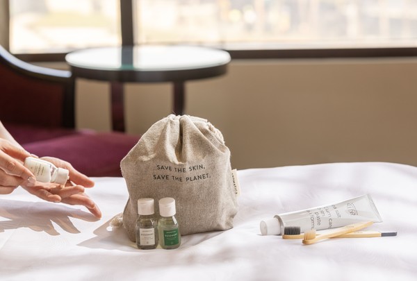 친환경 객실상품 관련 사진(메리어트 제공)