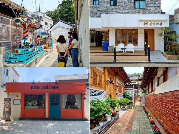 서울돈화문국악당이 위치한 와룡동, 권농동, 서순라길 동네 풍경