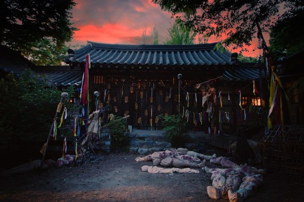한국민속촌 귀굴 입구