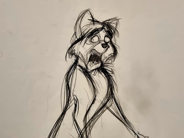 전시중인 팀 버튼 작품