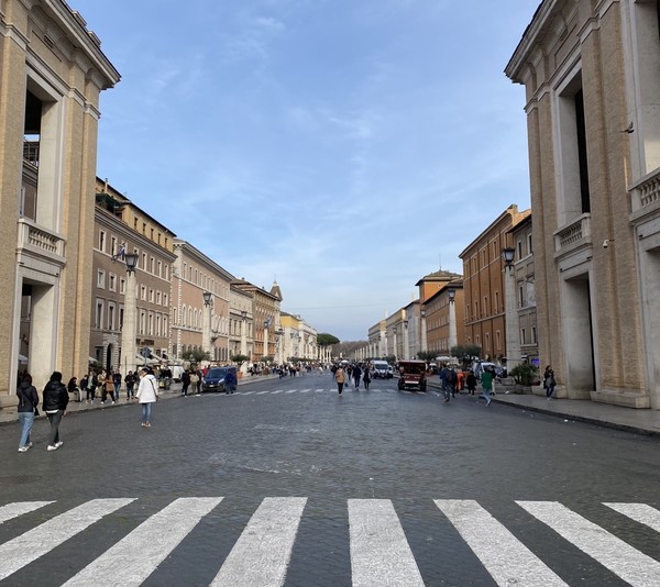이탈리아 거리의 모습 @뉴스코리아 김민정 특파원