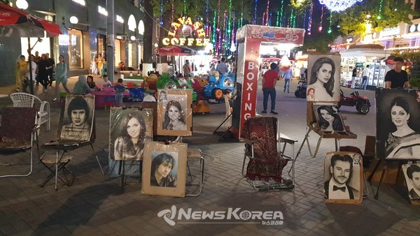 타슈켄트 브로드웨이 거리 @뉴스코리아 최신 특파원