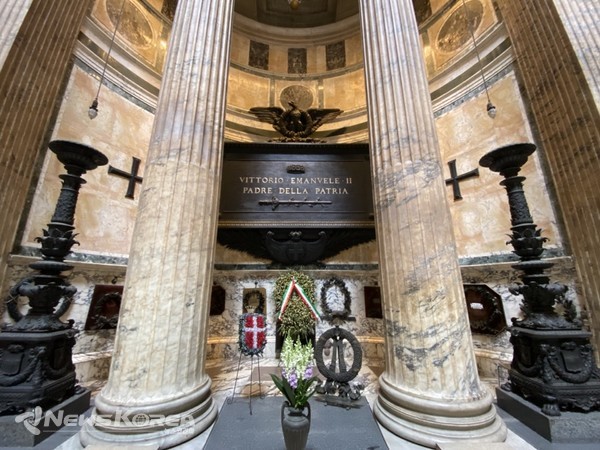 빅토리오 임마누엘 2세의 무덤 @뉴스코리아 김민정 특파원