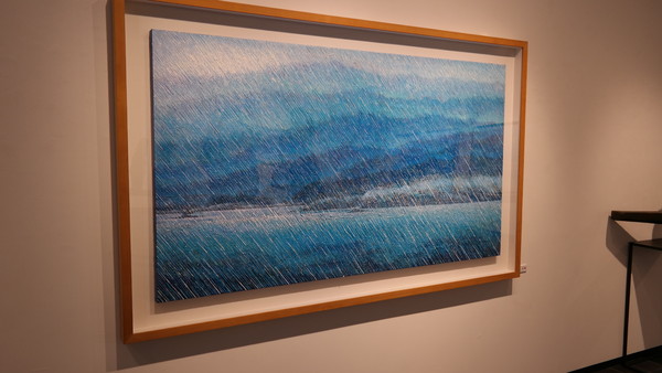 김환기 작가의 회화/ 전시장 내부 @뉴스코리아 장현아 기자