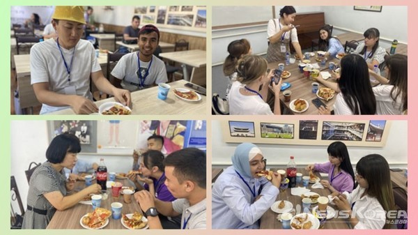 ▲즐거운 점심시간-@뉴스코리아 신현권 특파원