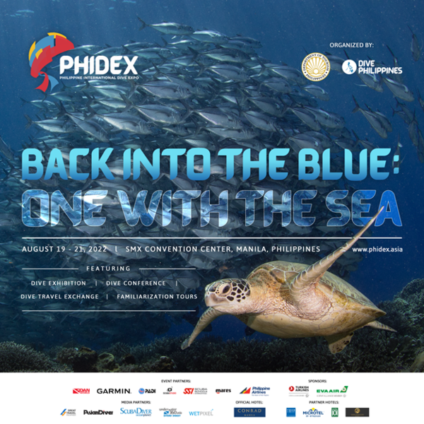 2022 필리핀 국제 다이빙 엑스포 개최 포스터 (사진 : 필리핀관광청)