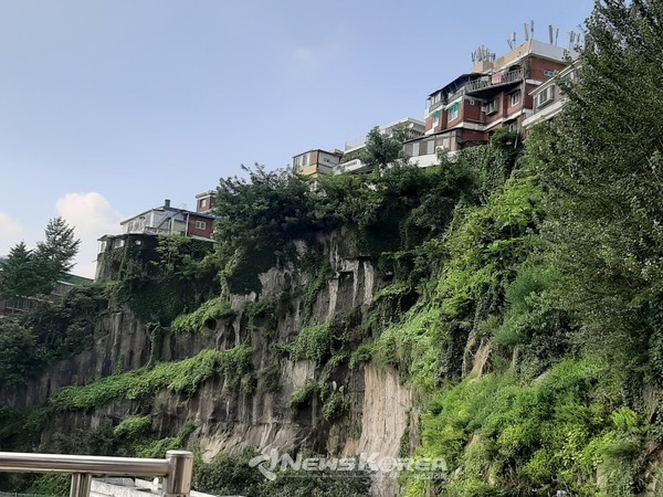 창신동 채석장 절개지 (사진 : 뉴스코리아)