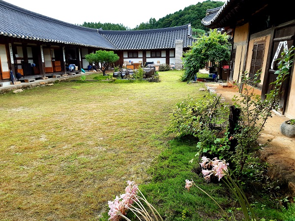 조견당 마당 @뉴스코리아 허승규 기자