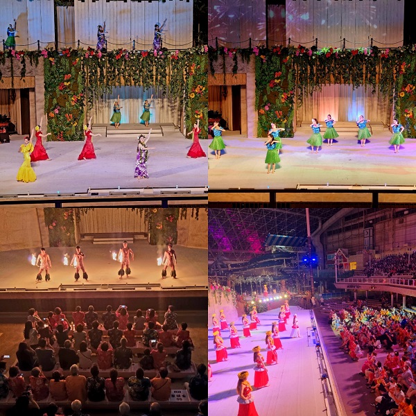 이와키시 복구의 상징 '훌라걸' 공연 무대 @뉴스코리아 허승규 특파원