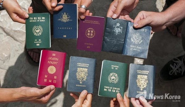 'Henley and Partners 2021 글로벌 여권지수'란, 각국 여권으로 비자 없이 몇 개의 타국에 입국할 수 있는지를 Henley & Partners 사가 정리한 지표(사진제공 = 위클리코리아)