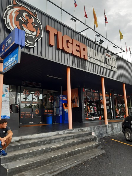 체험프로그램 및 심신단련을 위해 동네마다 운영되고 있는 무에타이 연습장 @뉴스코리아 허승규 특파원