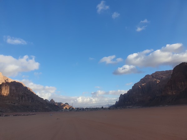 와디덤 사막마을(요르단) @뉴스코리아 임성택 특파원.