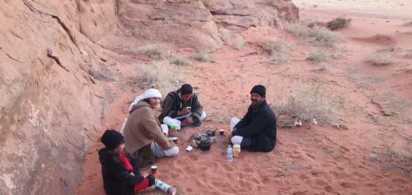 베드윈들의 티타임 @뉴스코리아 임성택 특파원.