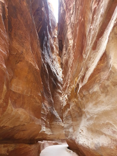 페트라 협곡길 @뉴스코리아 임성택 특파원.