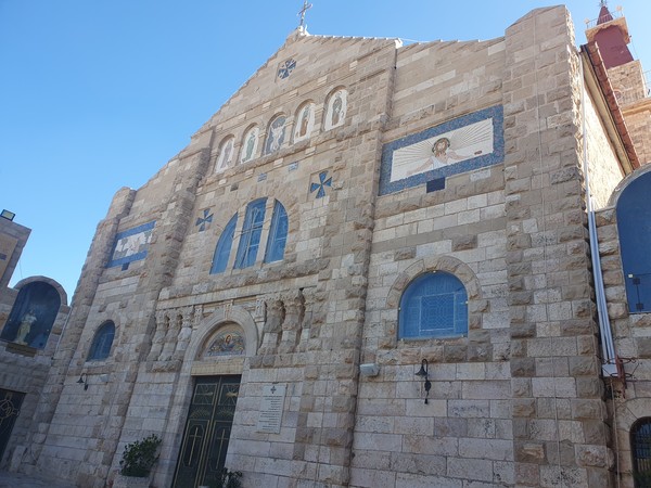 세려요한 기념교회.마다바.요르단 @뉴스코리아 임성택 특파원.