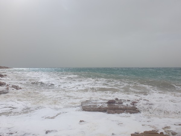 겨울 사해바다 @뉴스코리아 임성택 특파원