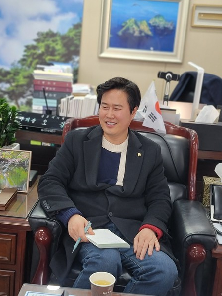 오강현 김포시의회 부의장  @뉴스코리아 김희수 기자