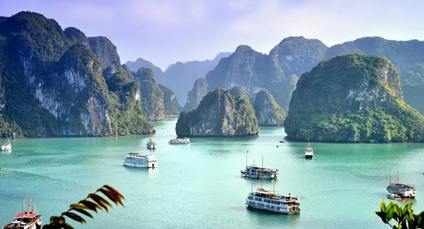 베트남의 하롱베이  @뉴스코리아 이웅연 특파원 