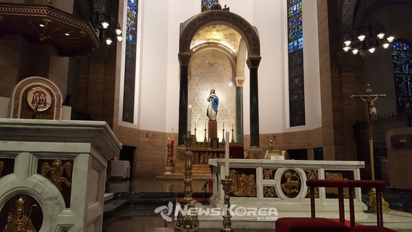 마닐라 대성당 @뉴스코리아 김희수 특파원