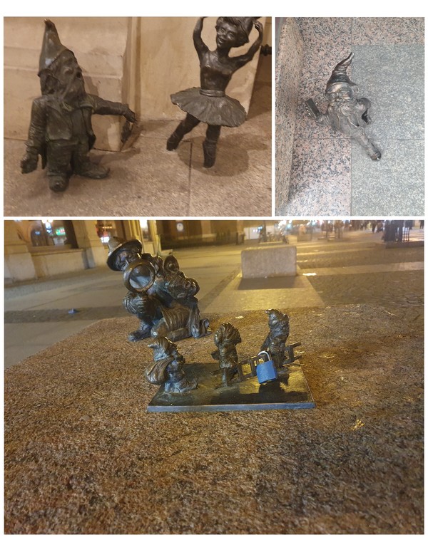 브로츠와프 명물 난장이들 @뉴스코리아 임성택 특파원