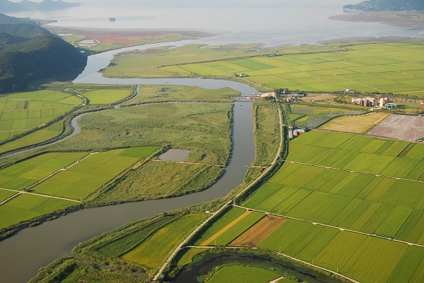 동천하구+순천만습지 모습 ⓒ순천시
