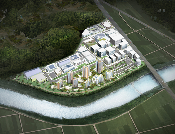 순천 도시첨단산업단지 조감도  ⓒ순천시