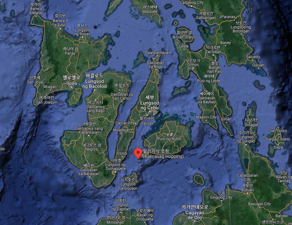       필리핀 보홀 인근 발리카삭 호핑 포인트 