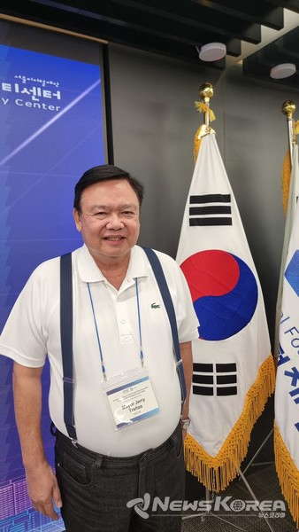 Jerry P Treñas 일로일로 시장 @뉴스코리아 정지수 기자