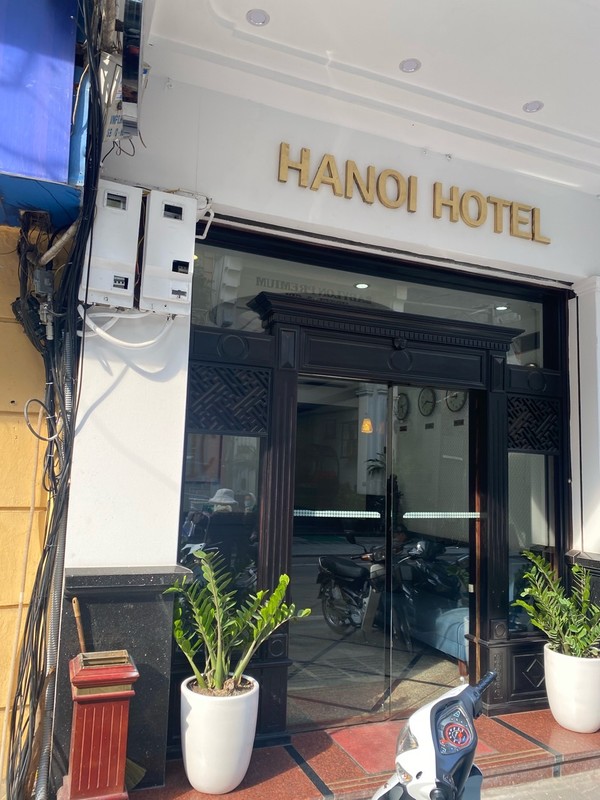 하노이  구도심 호텔 @뉴스코리아 이웅연 특파원 