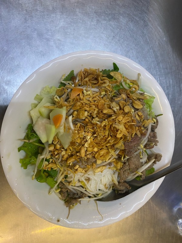 분보남보는 소고기 비빔 쌀국수면이다.  @뉴스코리아 이웅연 특파원 