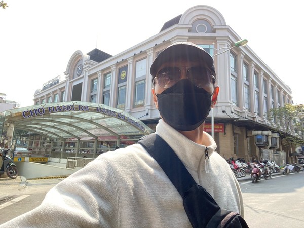 하노이  구도심 항자시장앞 @뉴스코리아 이웅연 특파원 