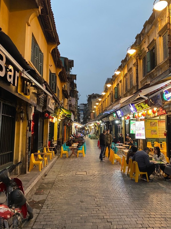 하노이 여행자 거리 @뉴스코리아 이웅연 특파원 