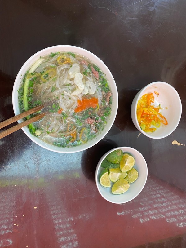 하노이 소고기 쌀국수 @뉴스코리아 이웅연 특파원 