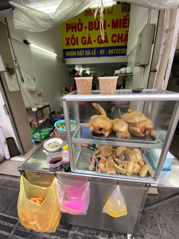 하노이 구도심 닭쌀국수 식당 @뉴스코리아 이웅연특파원 