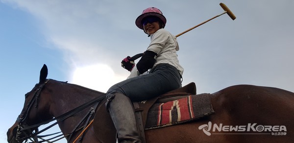 필리핀 유세비치 폴로클럽 경기모습 @뉴스코리아 최신 특파원