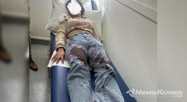 폭행당한 12세 소녀 @위클리코리아